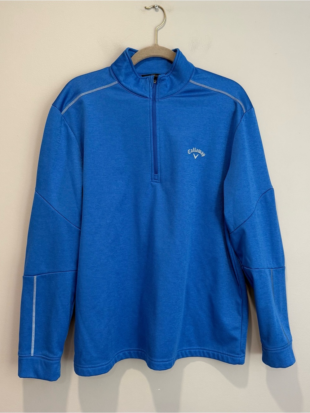 Men’s Callaway Royal Blue Half-Zip Pullover